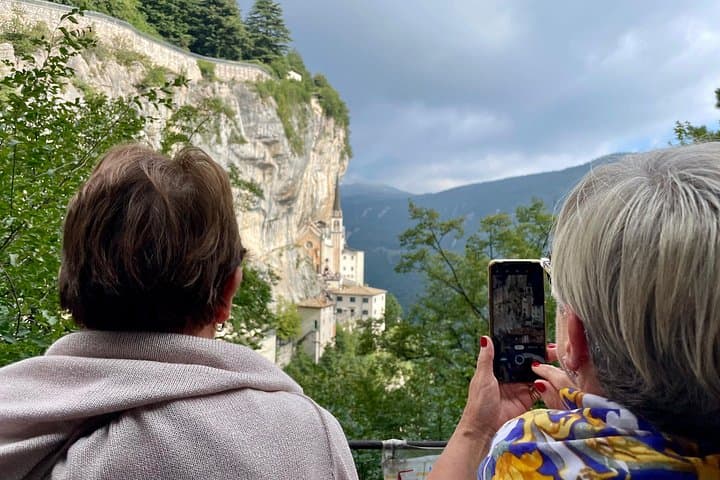 From Lake Garda Madonna Della Corona Sanctuary Half-Day Tour