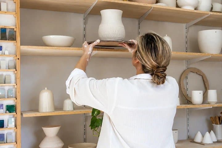 Pottery Wheel Workshop in an Authentic Venice Artisan Studio