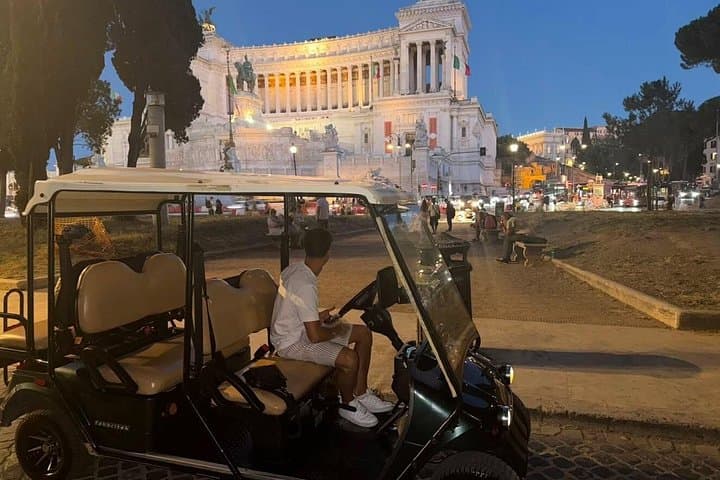 Tour by Cart Rome : Private VIP Golf Cart Tour in Rome