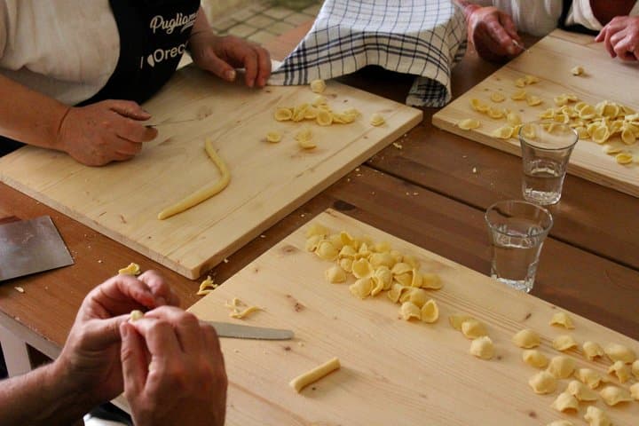 Monopoli Pasta Making Experience with Dinner Wine and Limoncello
