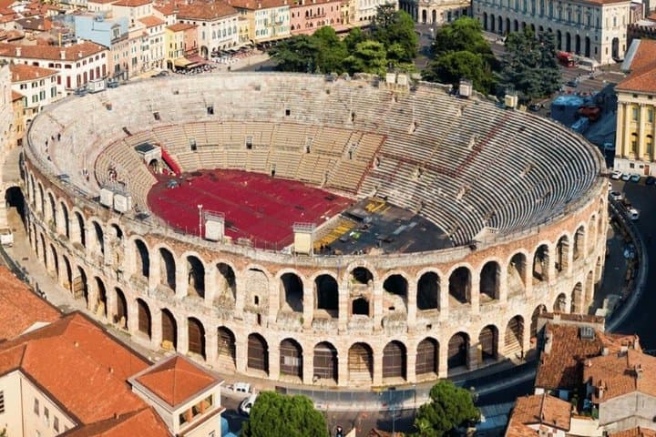 Entrance ticket to the Arena Amphitheater in Verona