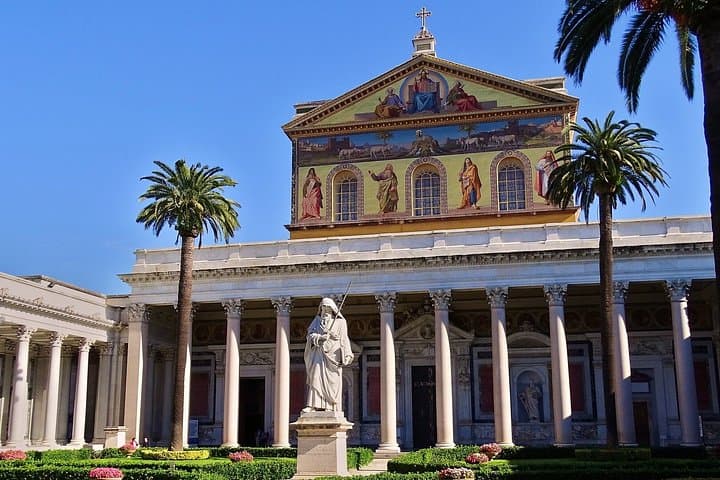 Saint Paul Basilica guided tour of the Popes Mosaics