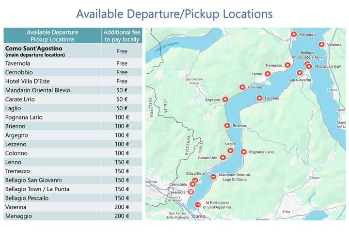 Lake Como Boat Tours: options from 1 hour to a Full Day