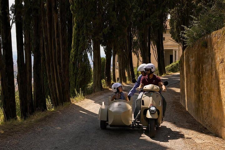 Vespa Sidecar Tour Florence in a Flash