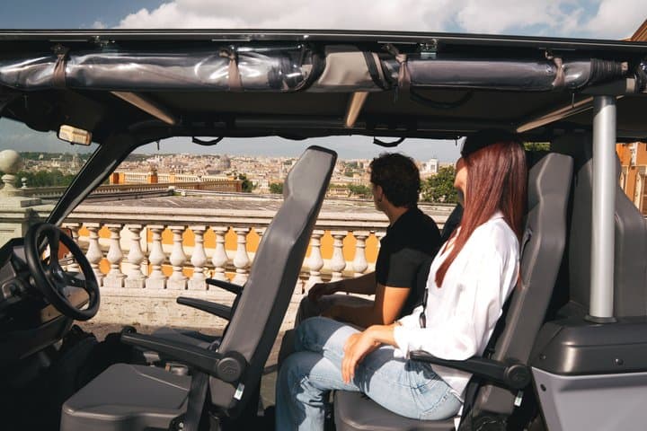 Not Just Another Golf Cart Tour: VIP Seats, Happy Backs, Prosecco