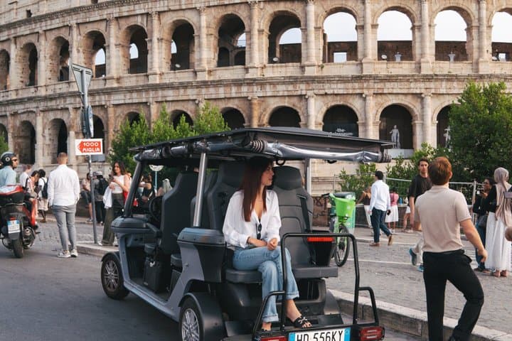Not Just Another Golf Cart Tour: VIP Seats, Happy Backs, Prosecco