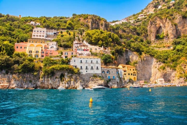 From Rome: Amalfi Coast Cruise, Positano, Ravello & Seaside Lunch