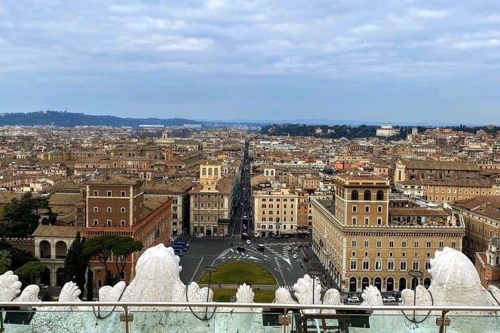 Rome Vittoriano Monument Terrace and Palazzo Venezia Entry Ticket