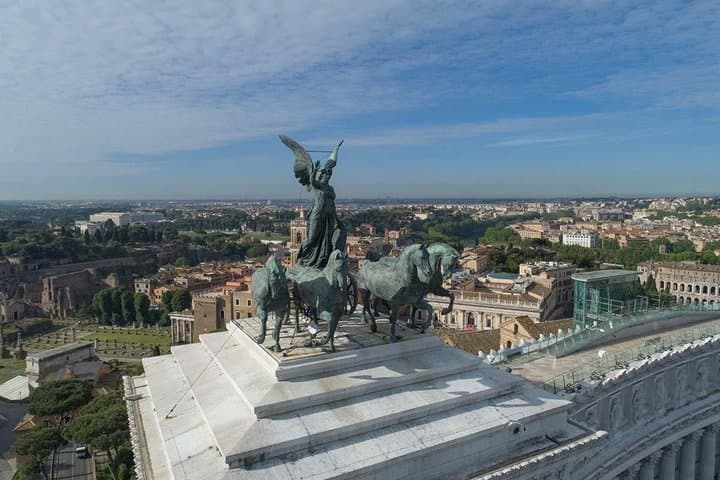 Rome Vittoriano Monument Terrace and Palazzo Venezia Entry Ticket
