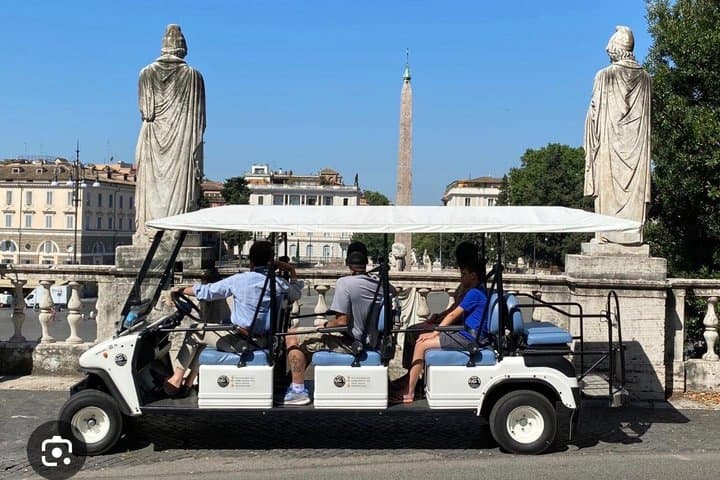 Rome in a Golf Cart: Small-Group Highlights & Hidden Gems
