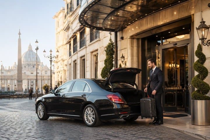 Private Transfer from Rome City Center to Fiumicino Airport