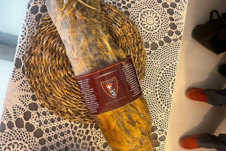 Martina Franca Tasting Capocollo Wine and Puglia Traditions