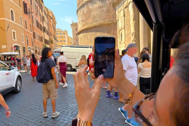 Rome Golf Cart Tour with Multilingual Audio Guide