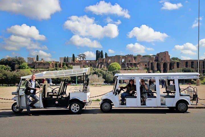 Buongiorno Golf Cart Tour of Ancient Rome and Sightseeing