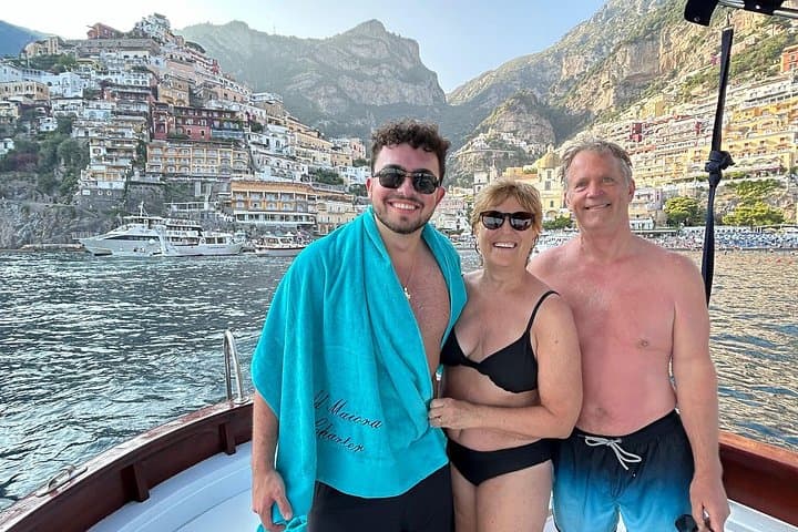 Half Day Amalfi Coast Boat Tour Swim Explore