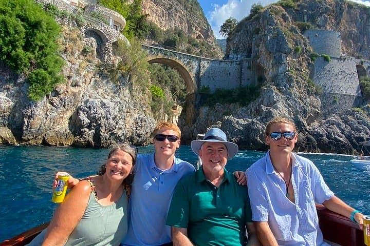 Half Day Amalfi Coast Boat Tour Swim Explore