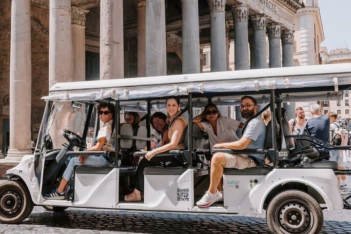 1.5 Hour Electric Golf Cart Rome highlights Tour
