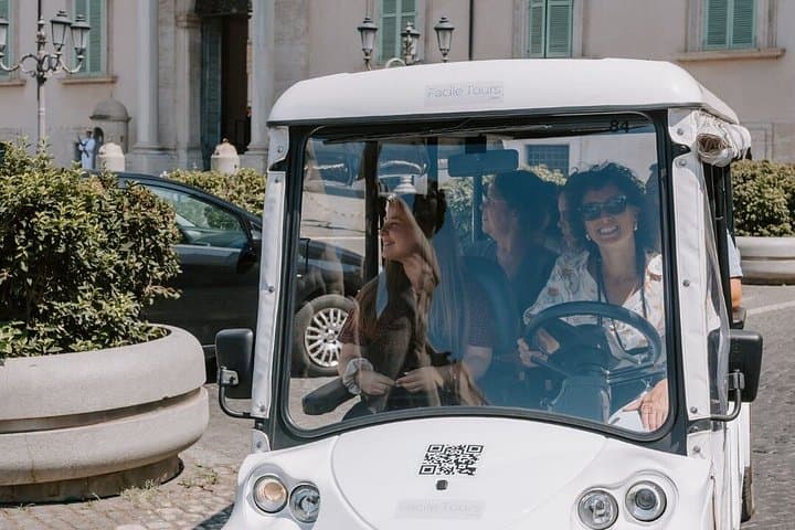 1.5 Hour Electric Golf Cart Rome highlights Tour