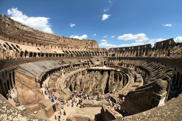Colosseum Underground and Arena Floor Private Tour
