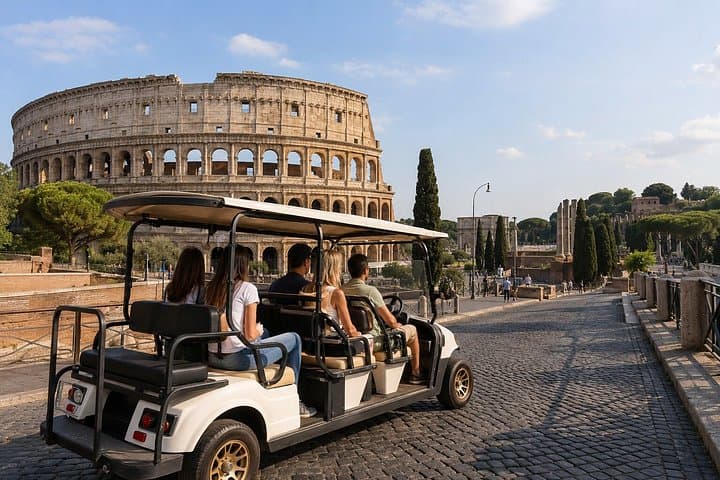Catacombs of St. Callixtus with Golf Cart Shuttle and Appian Way