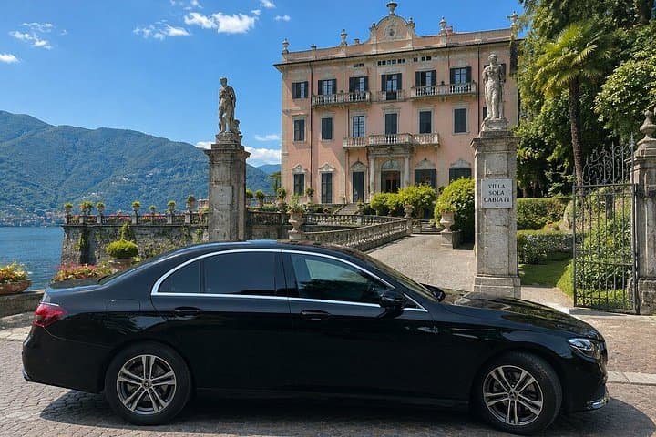 Private transfer to and from Malpensa Airport to Tremezzo