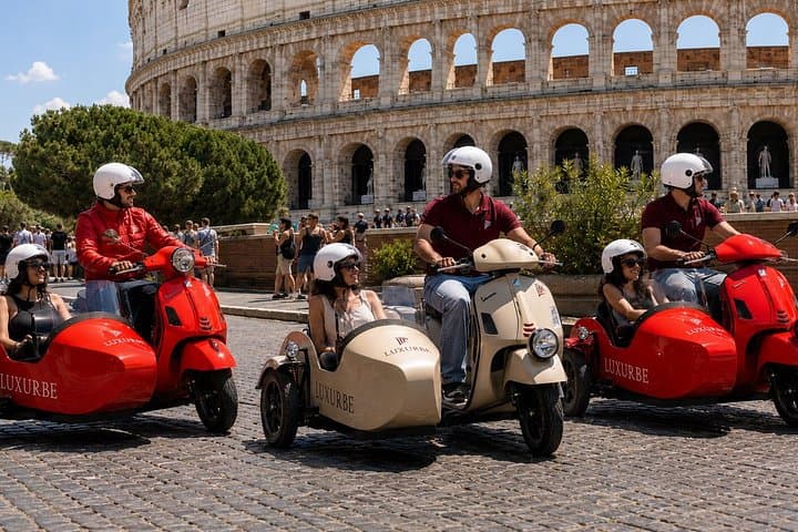 Vespa Sidecar Tour: Rome in a Flash