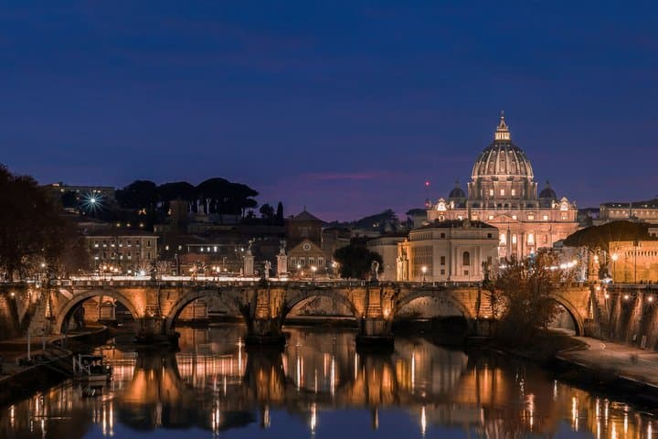 Rome by Night in Golf Cart