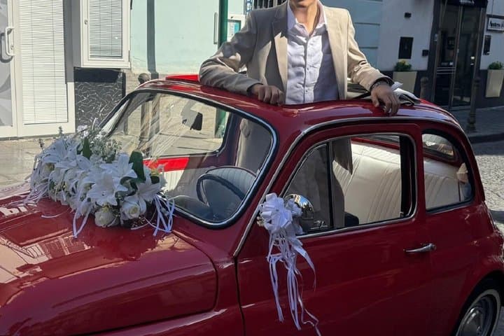 Panoramic Tour of Naples in a Fiat 500 and Photoshoot