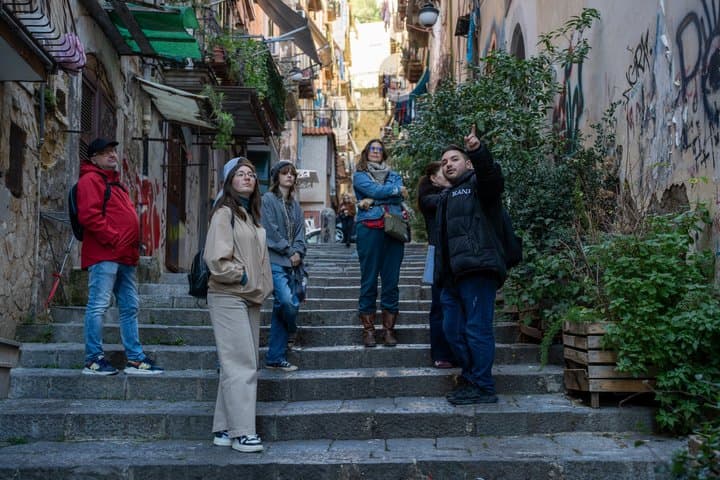 Street art tour of Spanish Quarter and Naples Underground