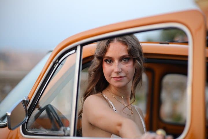Private Luxury Vintage Fiat 500 Tour & Professional Photoshoot