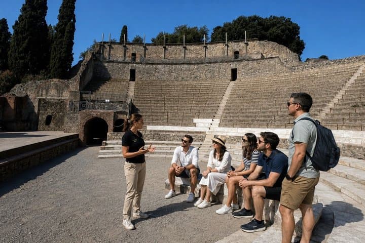Pompeii and Vesuvius Excursion from Salerno, Winery Visit and Lunch