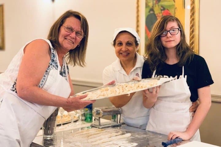 Rome Cooking: TRASTEVERE Pasta & Tiramisu Making with Fine Wine