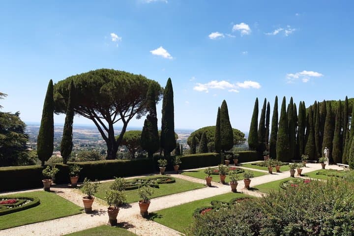 Castel Gandolfo the Popes Summer Residence is Connected by Train