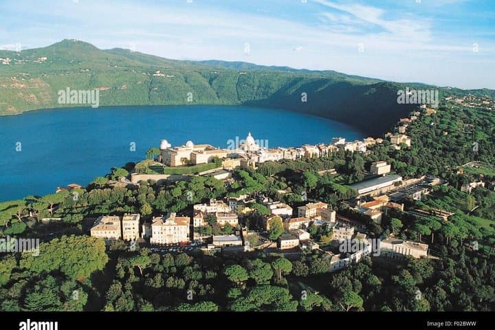 Castel Gandolfo the Popes Summer Residence is Connected by Train