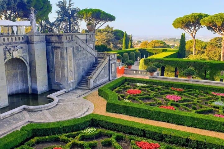 Castel Gandolfo the Popes Summer Residence is Connected by Train