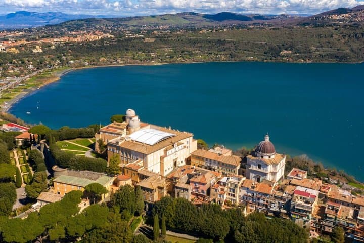 Castel Gandolfo the Popes Summer Residence is Connected by Train