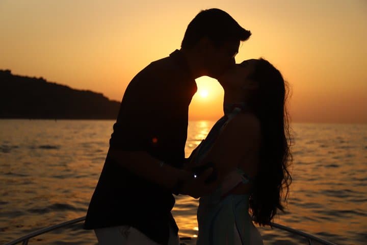 Private Sunset Boat Tour with Prosecco from Sorrento