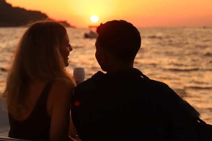 Private Sunset Boat Tour with Prosecco from Sorrento