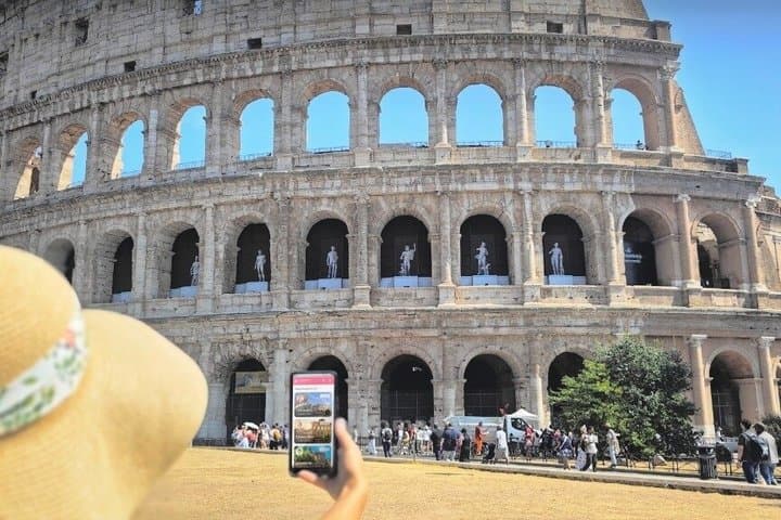 Rome: Colosseum Timed Entry Ticket with Arena Floor + Audioguide