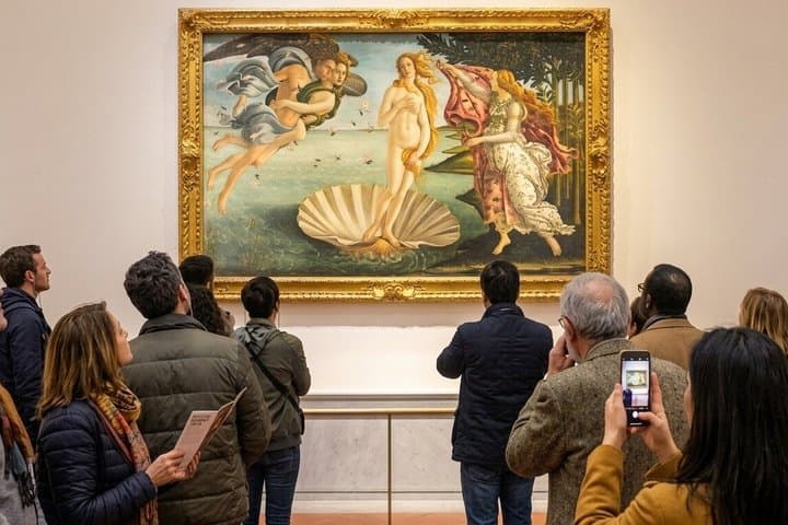 Florence: Uffizi Gallery self guided tour