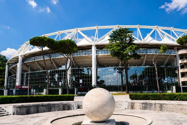 Rome Olympic Stadium Tour and City Audio Guide