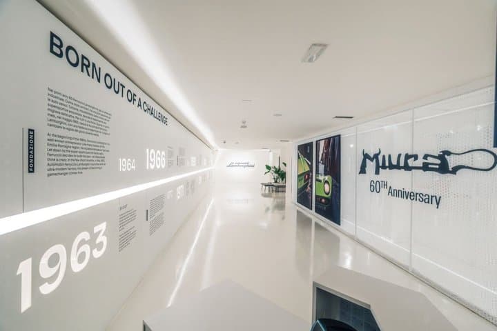 Lamborghini Museum Entrance Ticket in Bologna