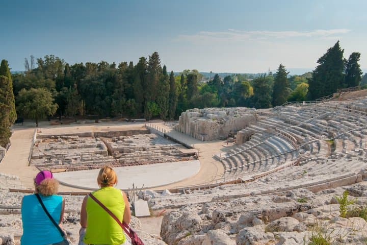 Guided tour of the Greek Theater and the Neapolis of Syracuse