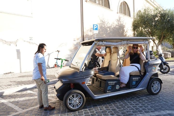 Rome Private Golf Cart tour of Catacomb and Ancient Appian Way