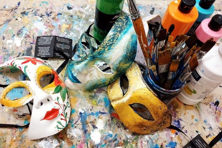 Carnival Mask Decoration Class at Casanova's Prisons