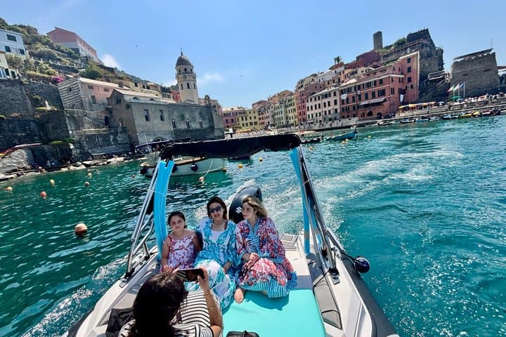 Experience the Cinque Terre by boat with Kalos Italian Experiences!