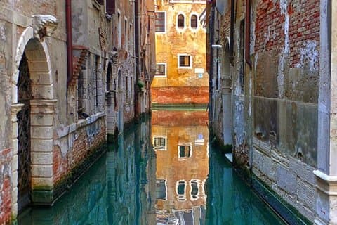 Inner canal of Venice
