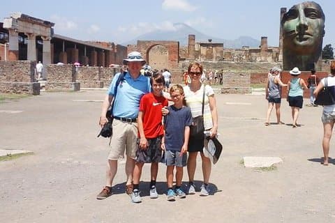 Rome to Pompeii Tour for Kids
