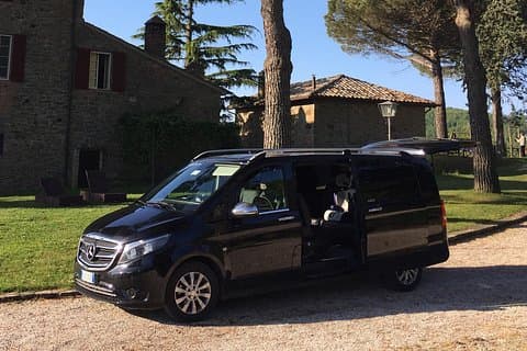 Private transfer from Florence city or airport to Umbria Assisi-Perugia area