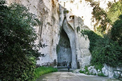 Ear of Dionysius in Neapolis park